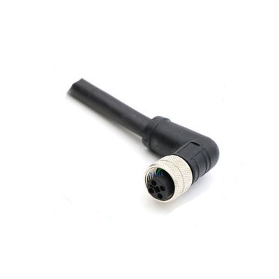 M12 A code femlae right angle